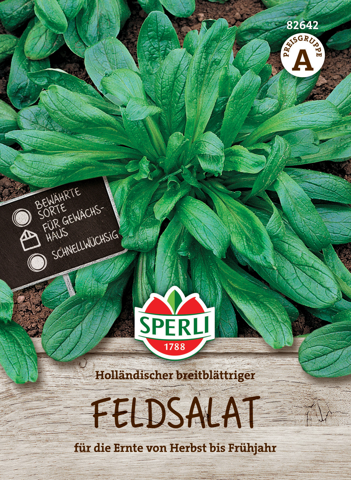 Feldsalatsamen Holländischer breitblättriger