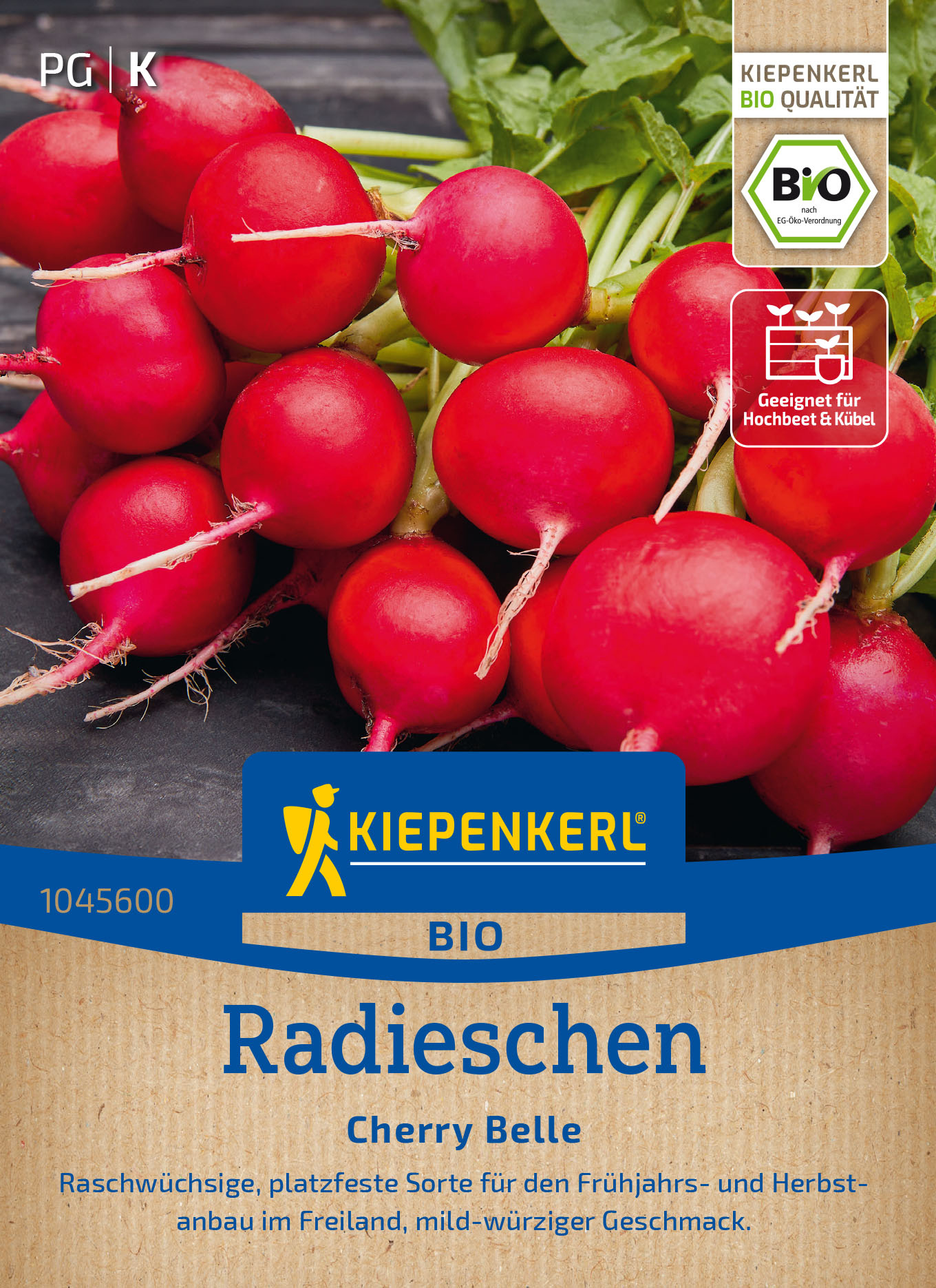 BIO Radieschensamen Cherry Belle