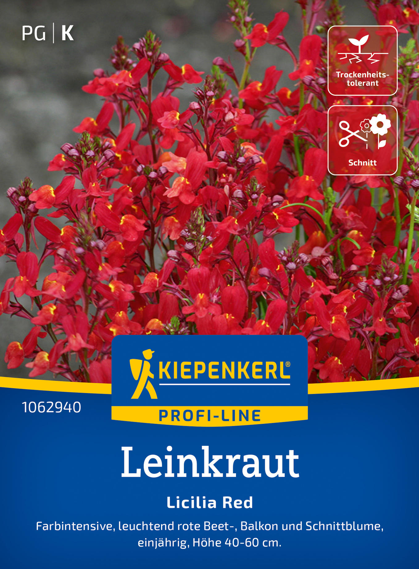 Leinkrautsamen Licilia Red