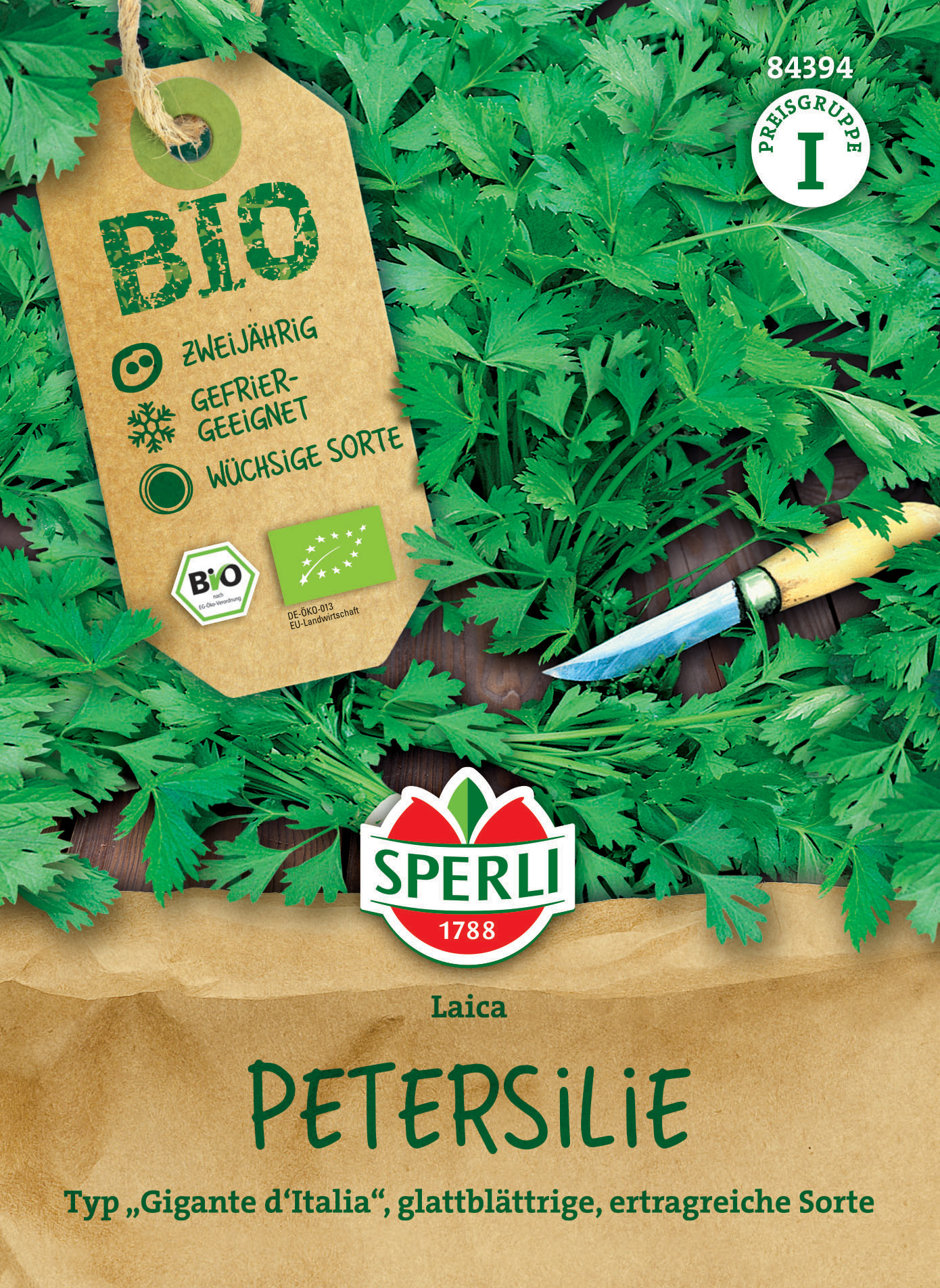 BIO Petersiliensamen, glatt