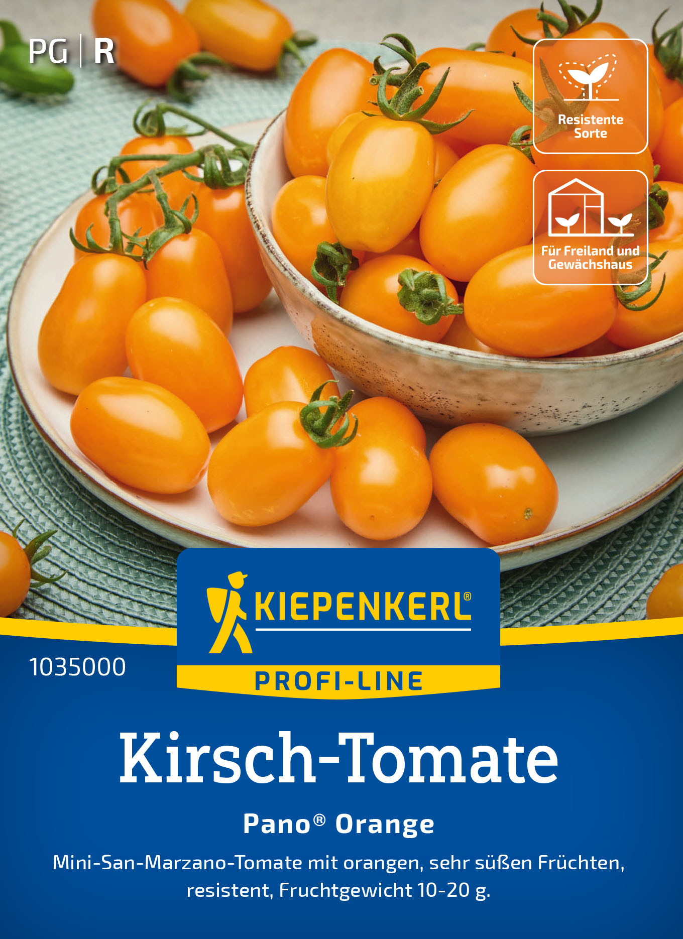 Kirsch-Tomatensamen Pano Orange®, F1 