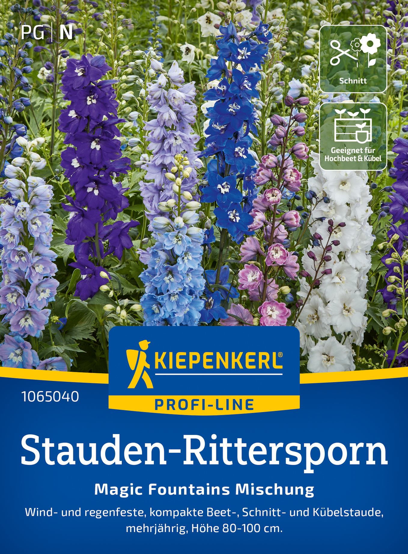 Stauden-Ritterspornsamen Magic Fountains Mischung