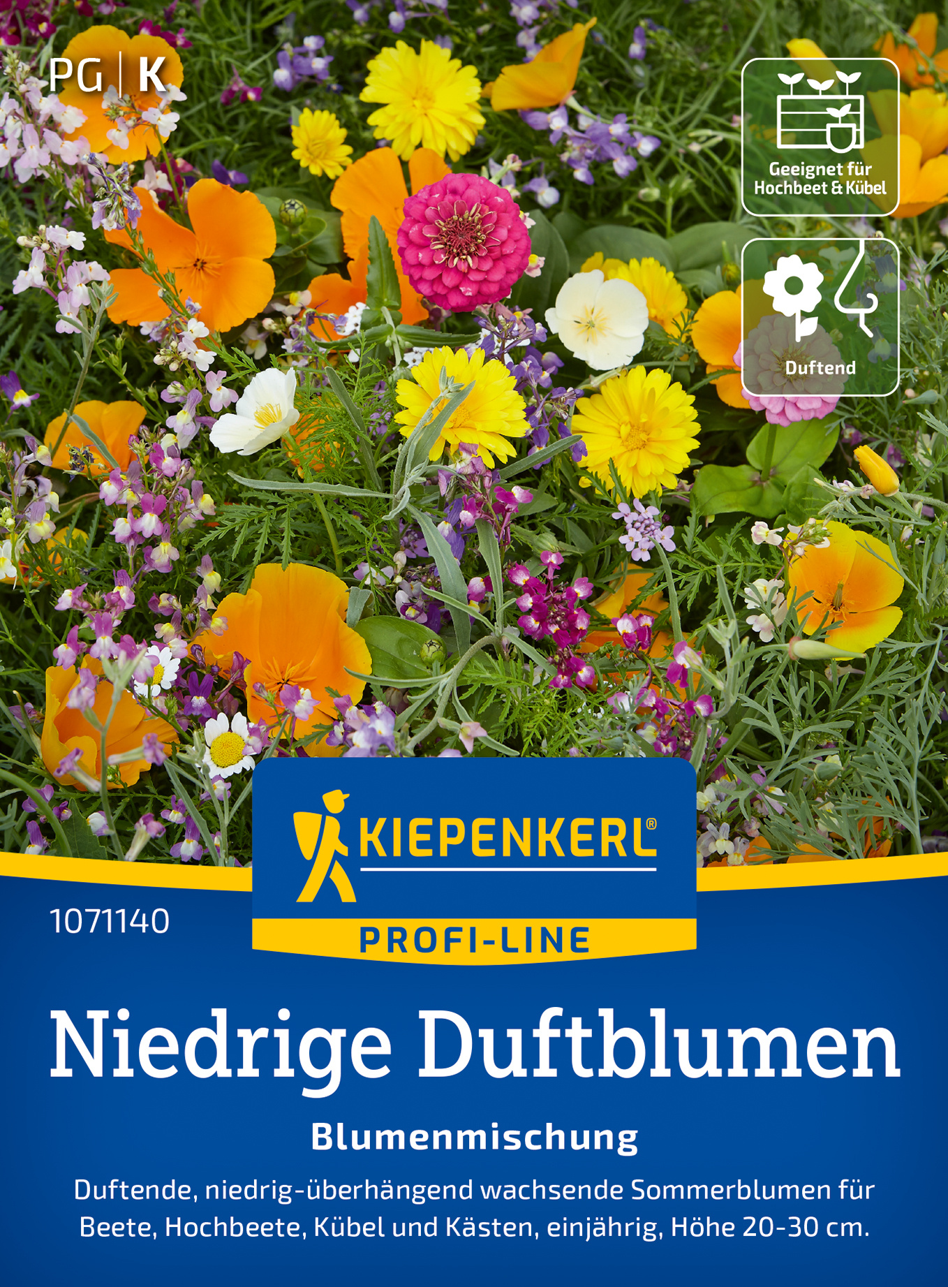 Blumensamen-Mischung Niedrige Duftblumen