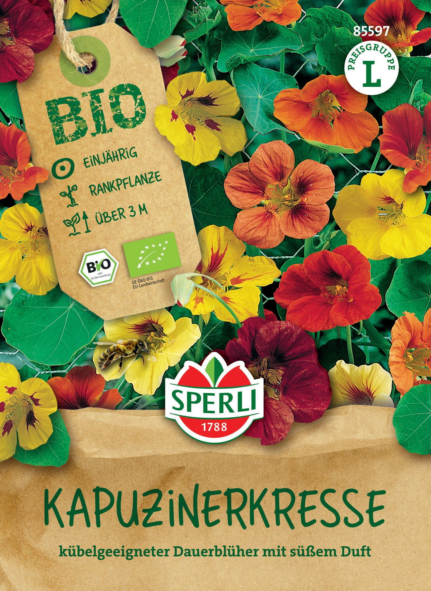 BIO Kapuzinerkressesamen