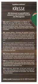 BIO Microgreen-Saat Kresse
