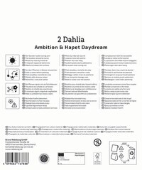 Anleitung in mehreren Sprachen für Wasserpflanzen und Frostschutz, logos, Barcode, Adressdaten.