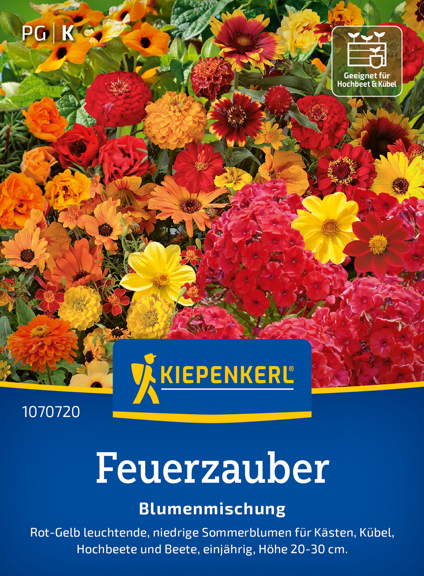 Blumensamen-Mischung Feuerzauber