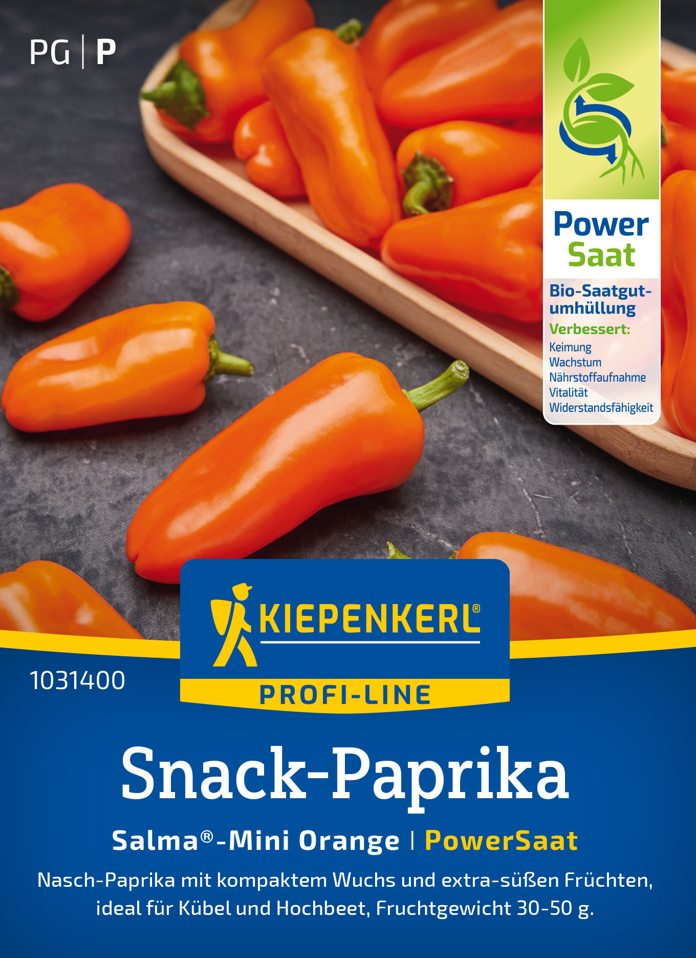 Paprikasamen Salma-Mini Orange®, F1, PowerSaat