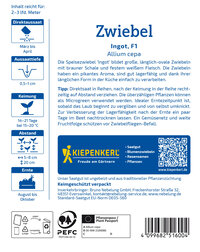 Zwiebelsamen Ingot, F1 