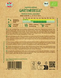 BIO Gartenkressesamen