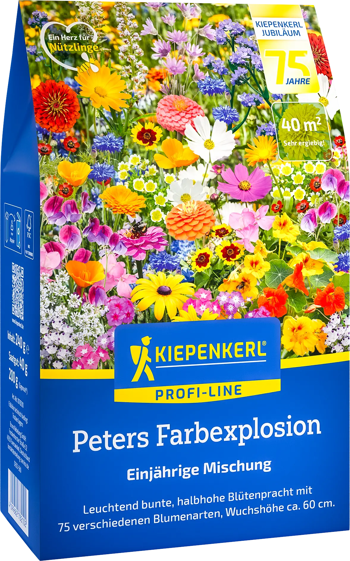 Blumenmischungsamen Peters Farbexplosion