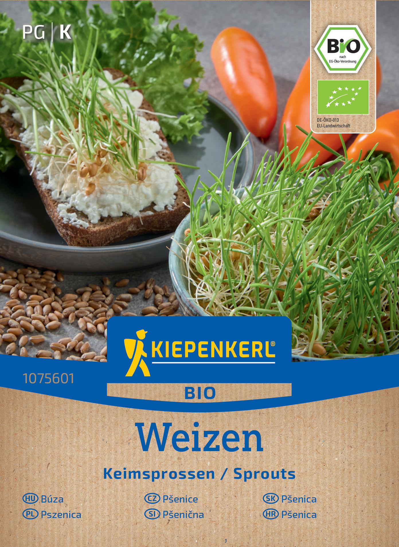 BIO Keimsprossen-Saat Weizensamen