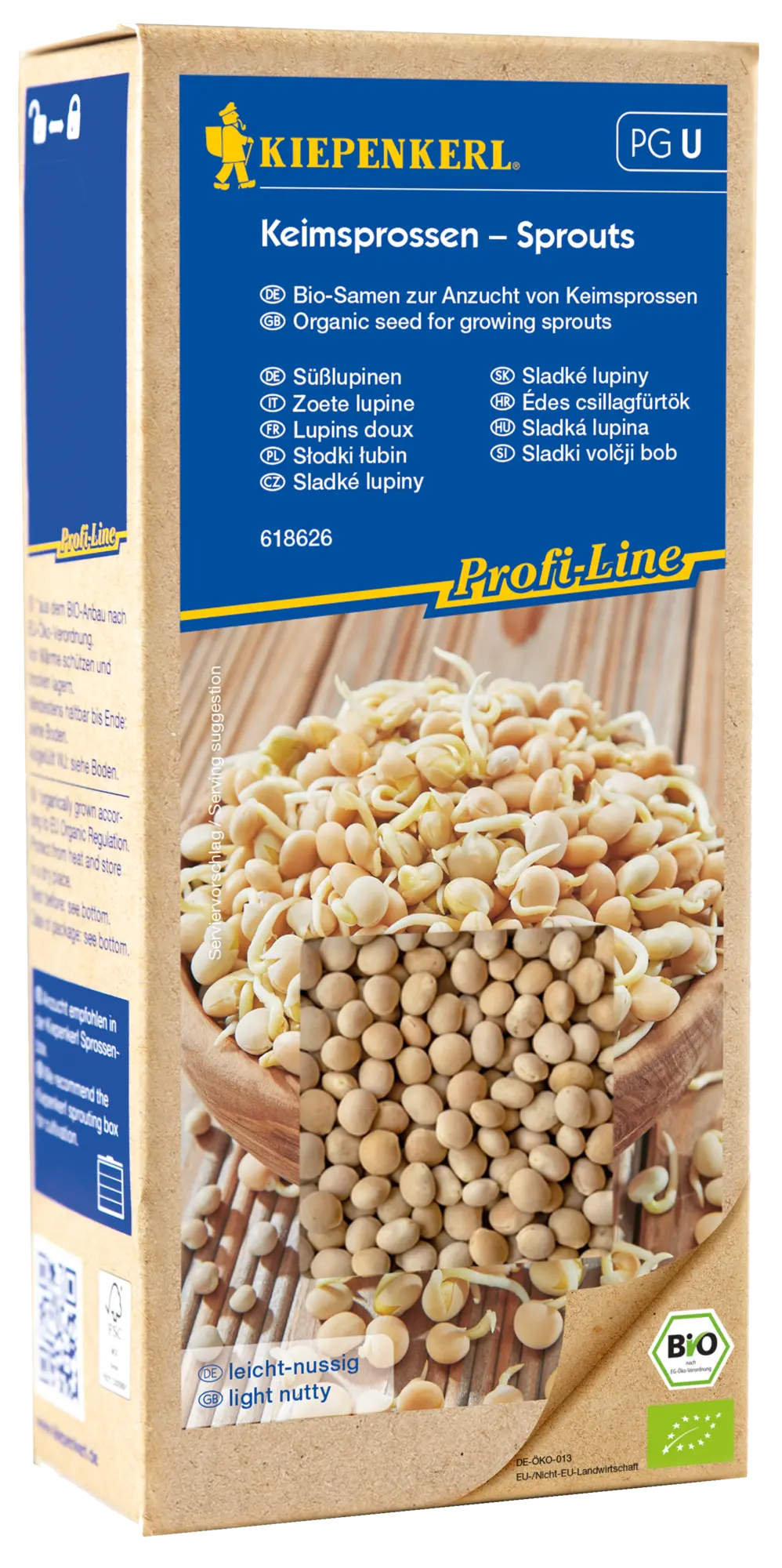 BIO Keimsprossen-Saat Süßlupine