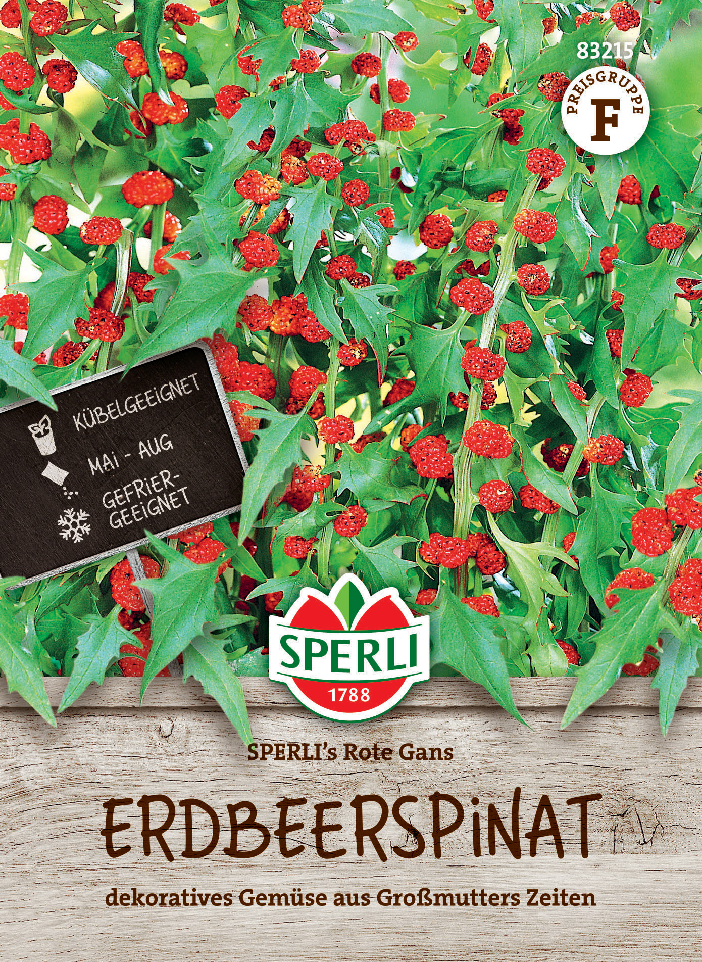 Erdbeerspinatsamen SPERLI's Rote Gans