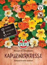 Kapuzinerkressesamen Diamant des Abendlandes