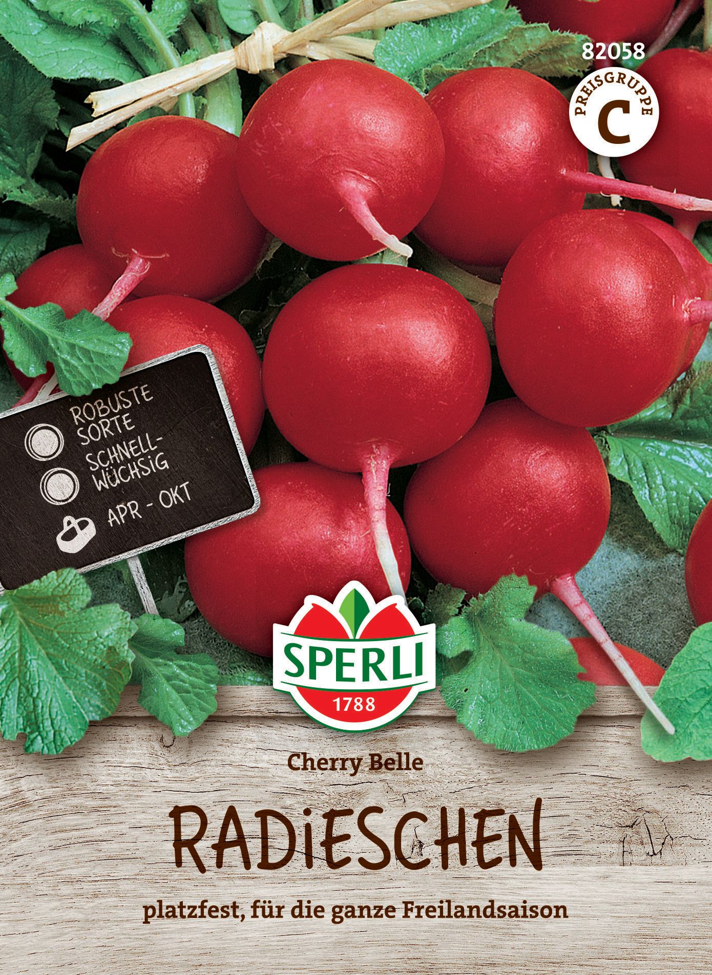Radiessamen Cherry Belle