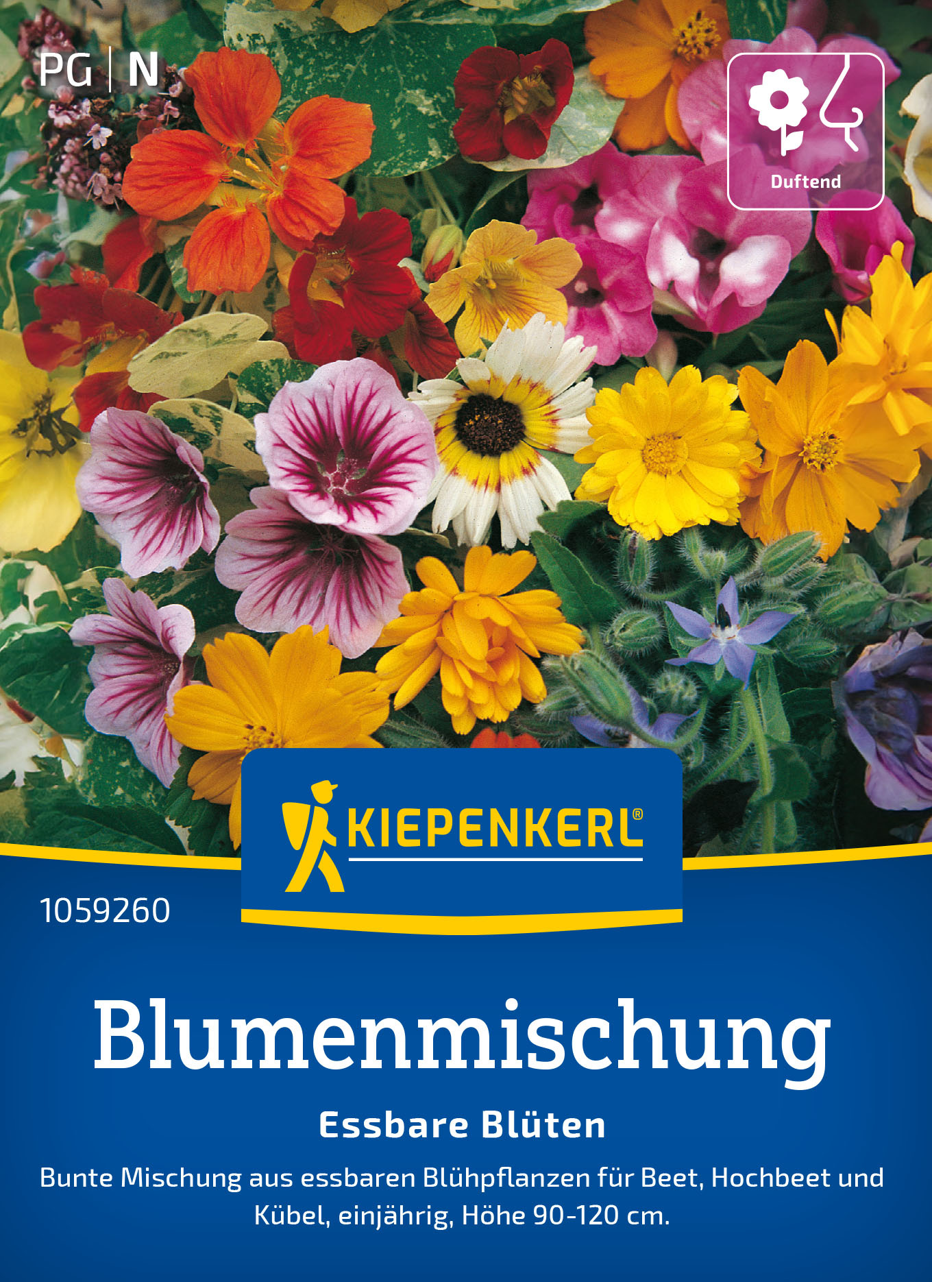Blumensamen-Mischung Essbare Blüten