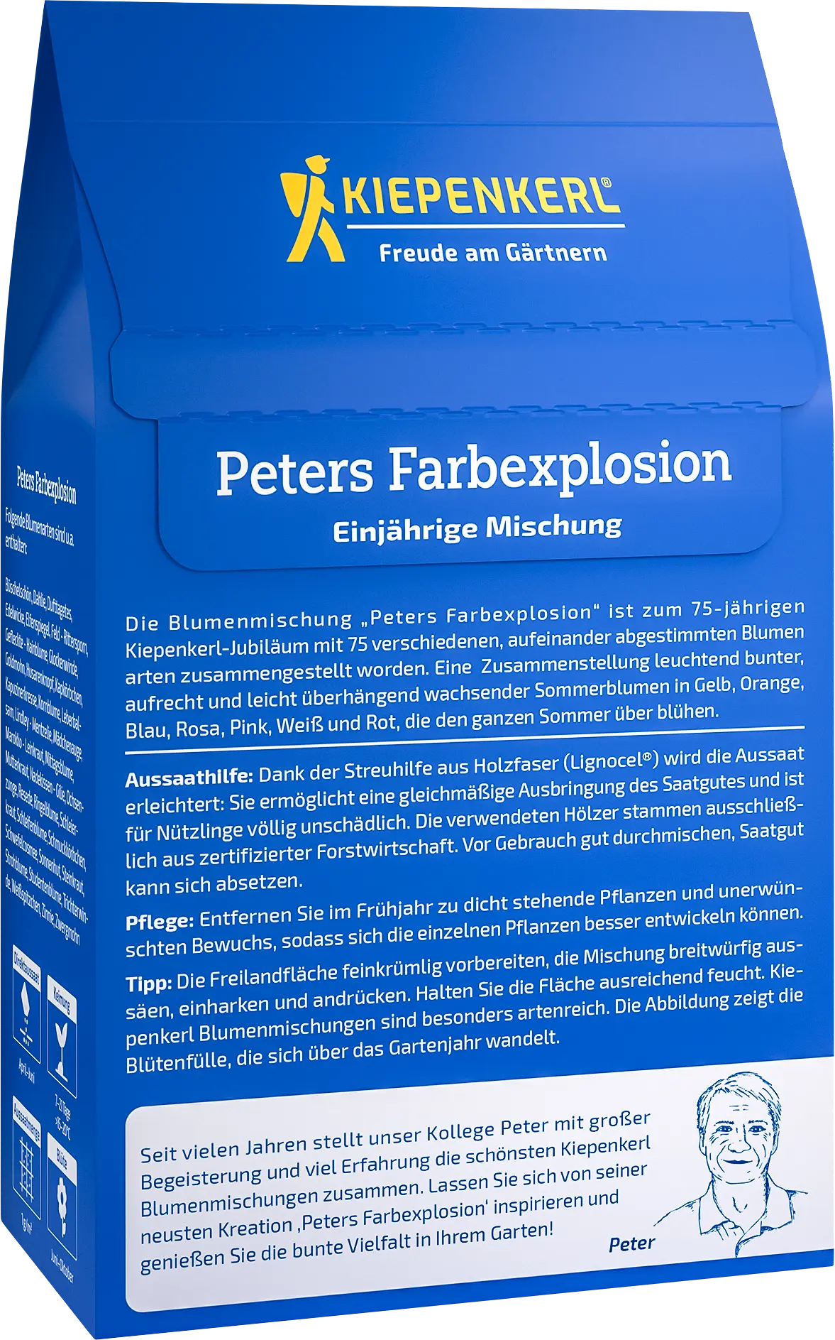 Blumenmischungsamen Peters Farbexplosion