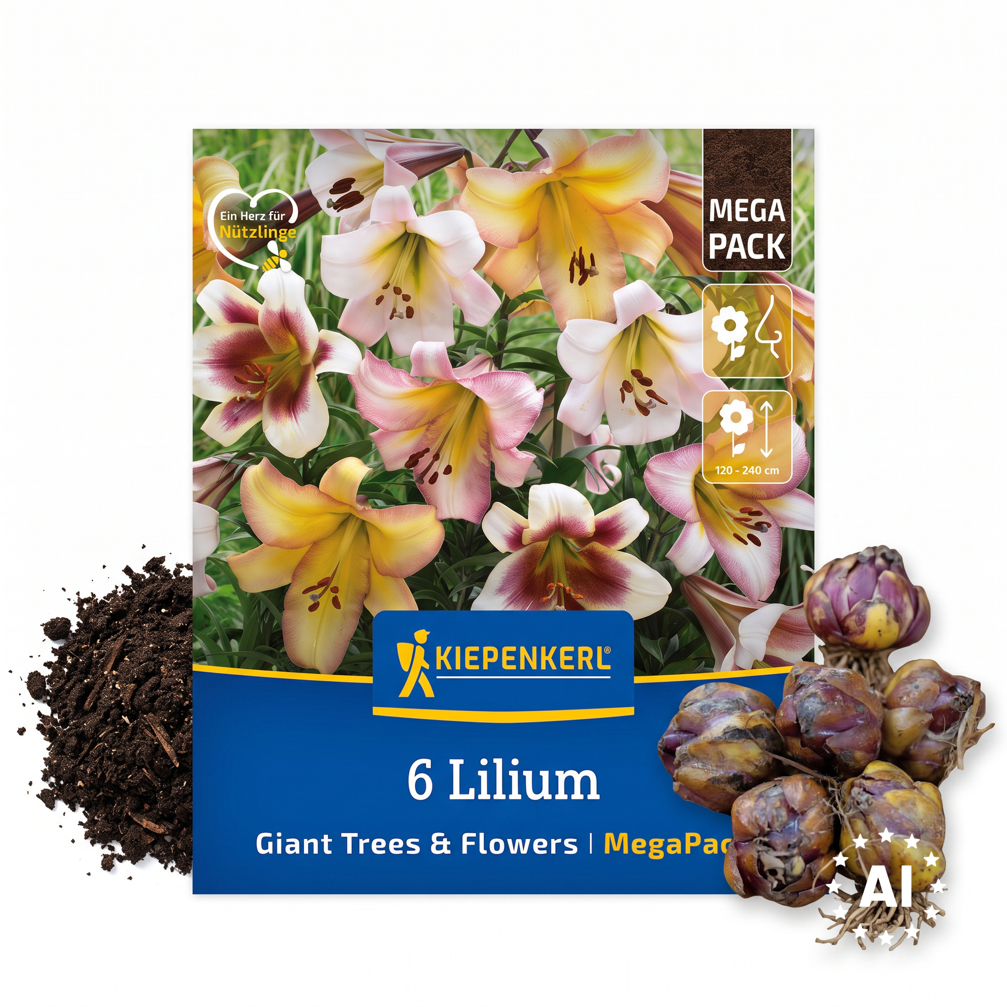 Mega-Pack Baumlilien Mischung Giant Tree & Flowers