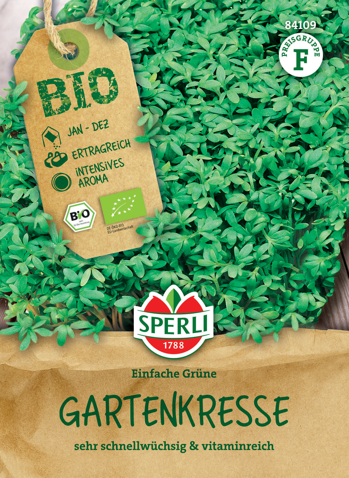 BIO Gartenkressesamen