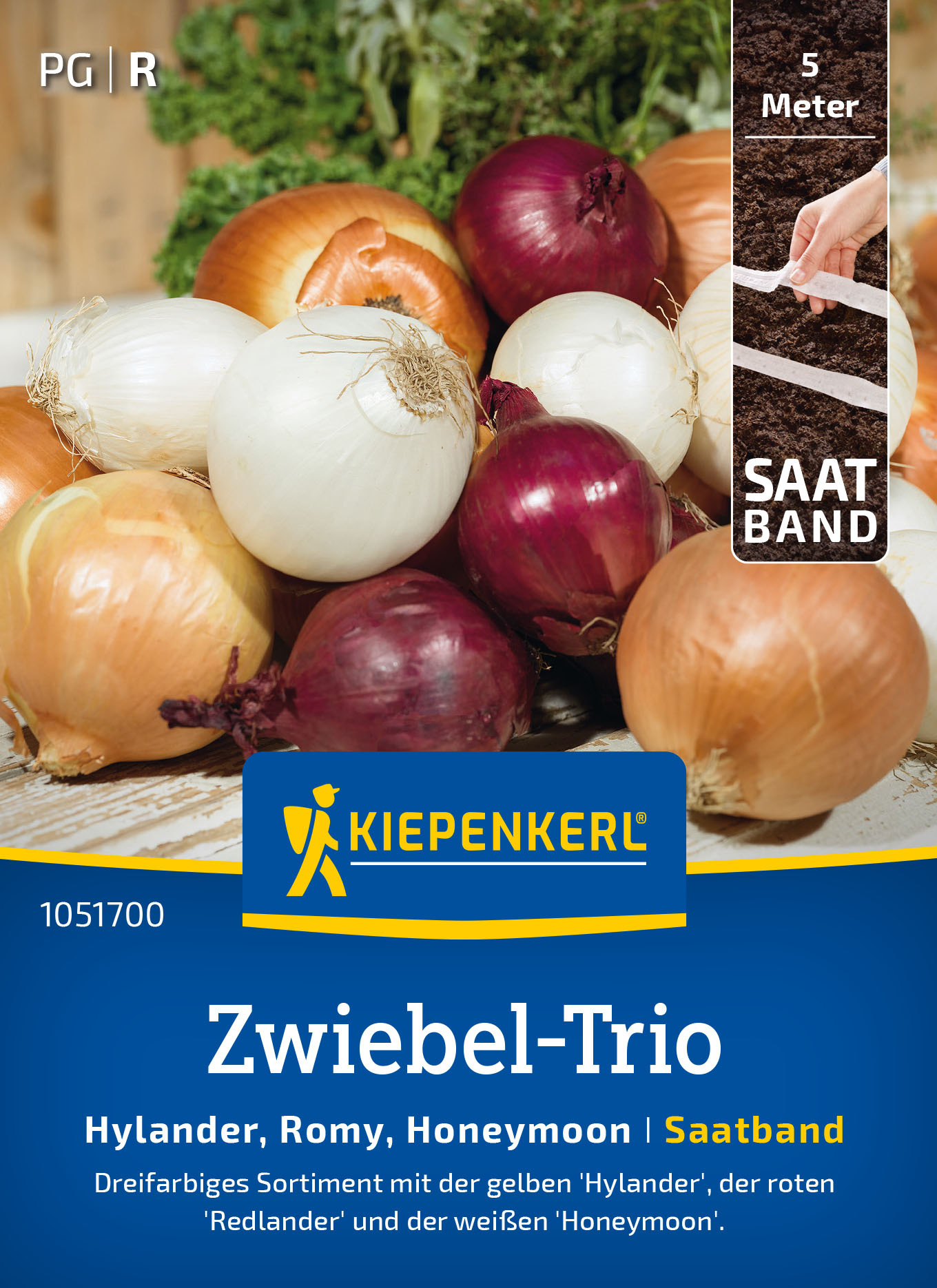 Zwiebelsamen-Trio Hylander, Romy, Honeymoon, Saatband