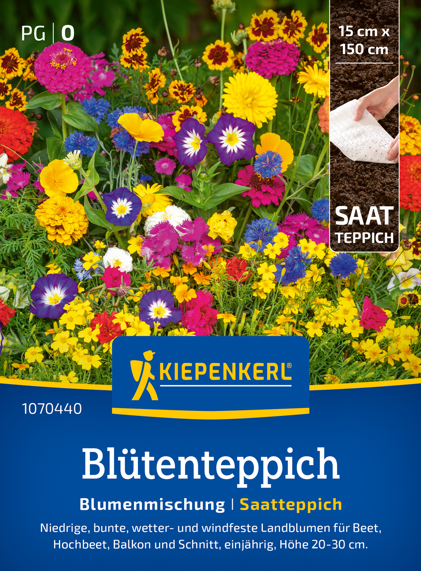 Blumensamen-Mischung Blütenteppich, Saatteppich