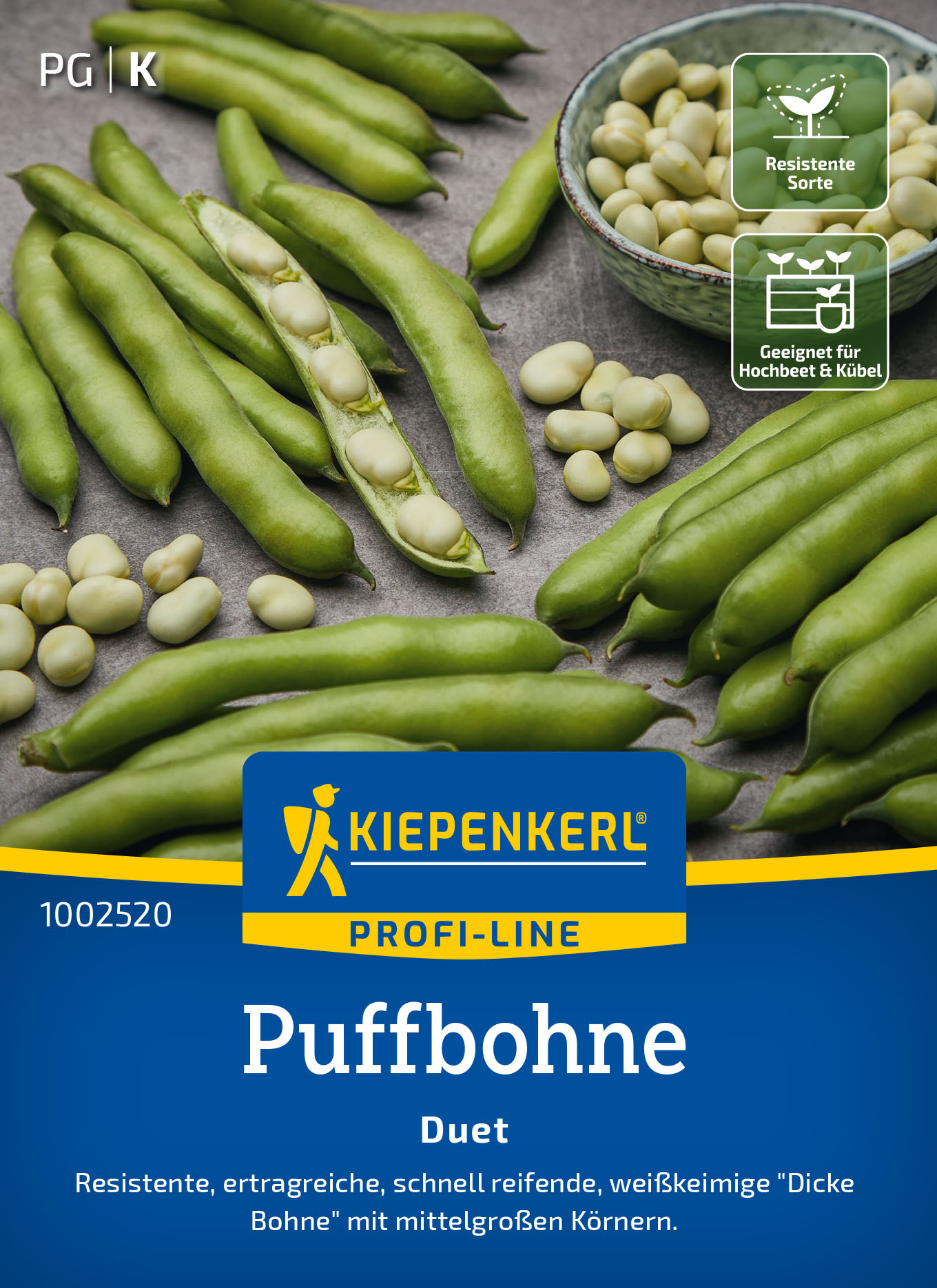 Puffbohnensamen Duet