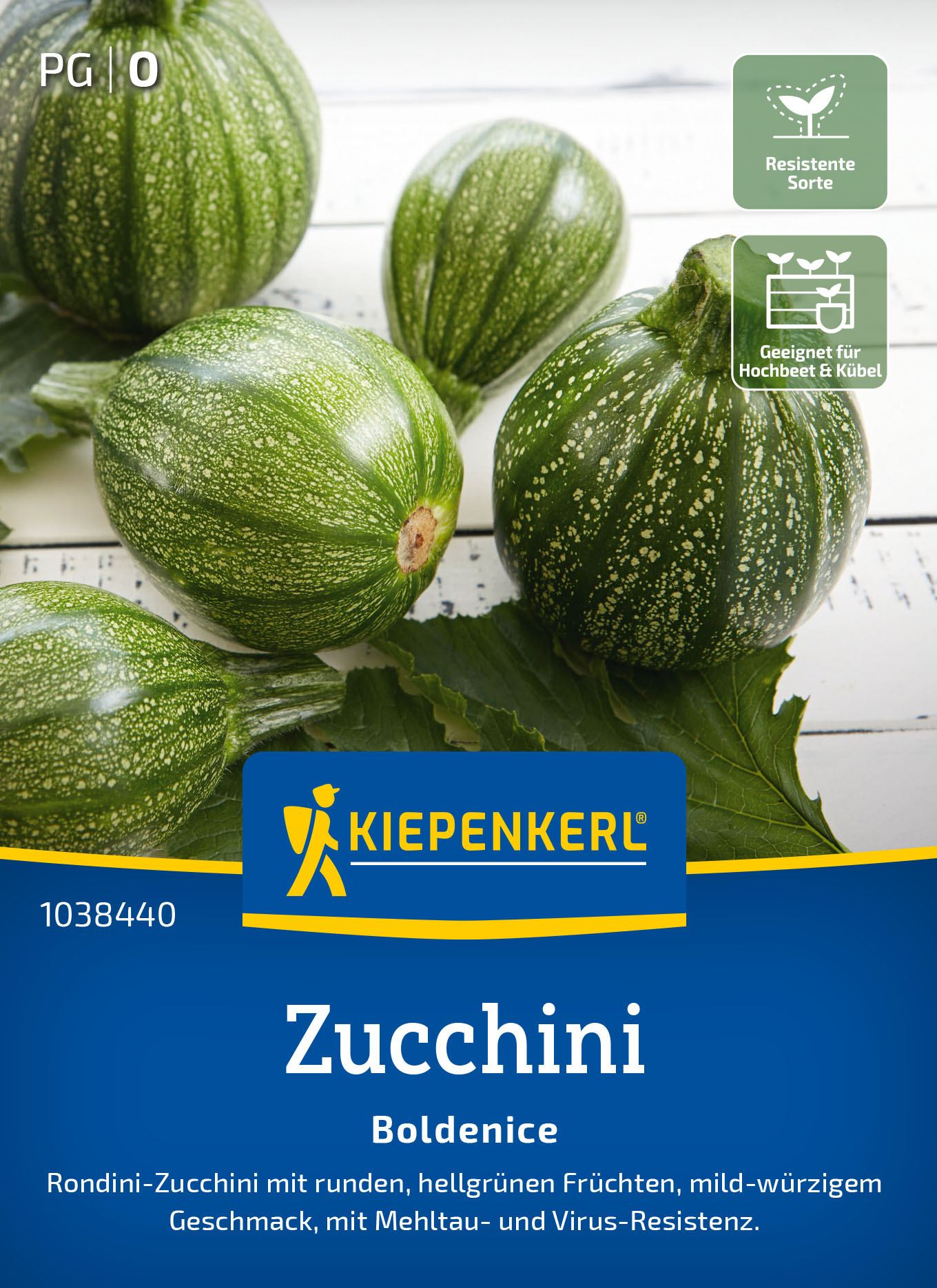 Zucchinisamen Boldenice, F1