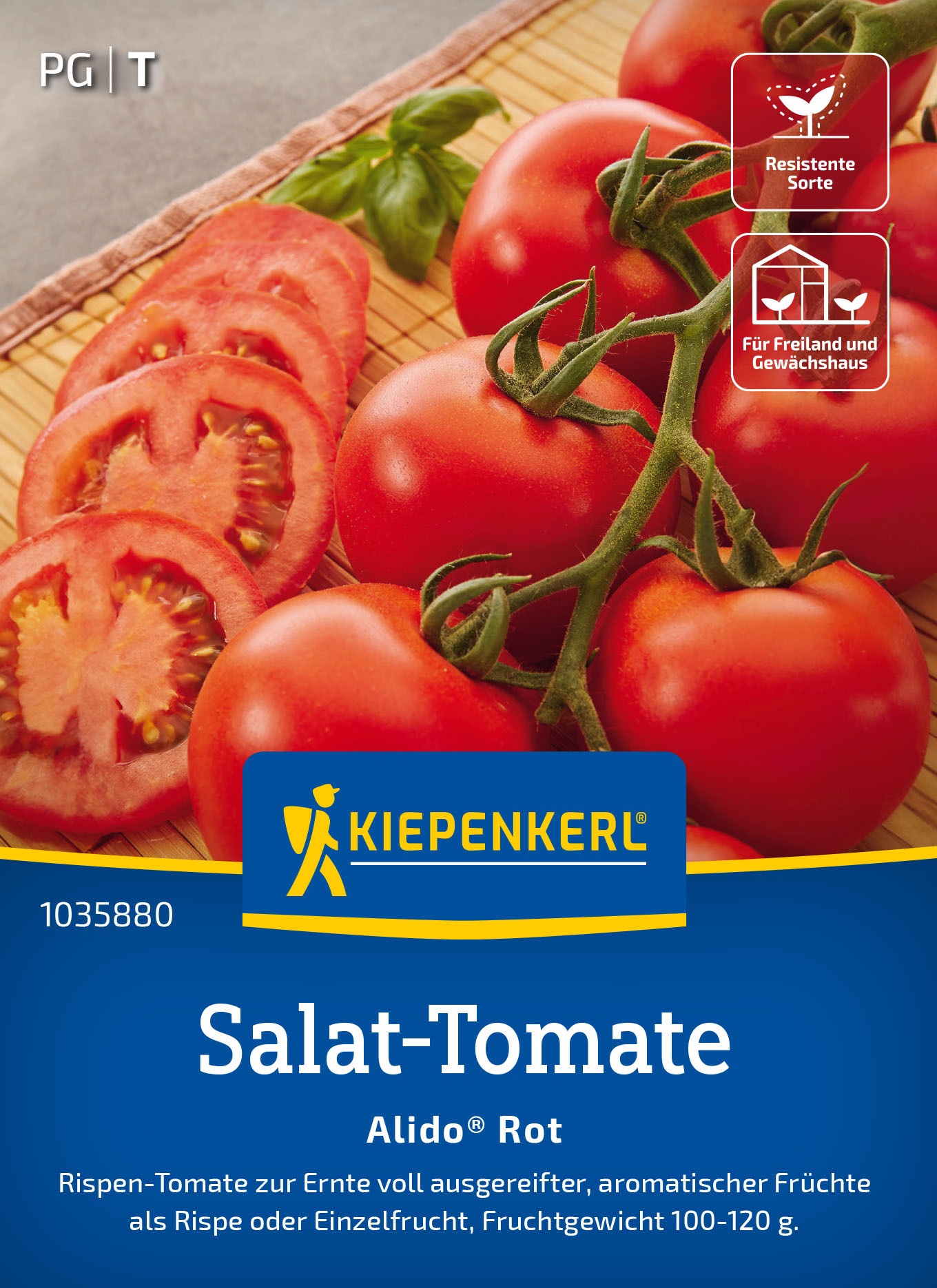 Salat-Tomatensamen Alido Rot®, F1 
