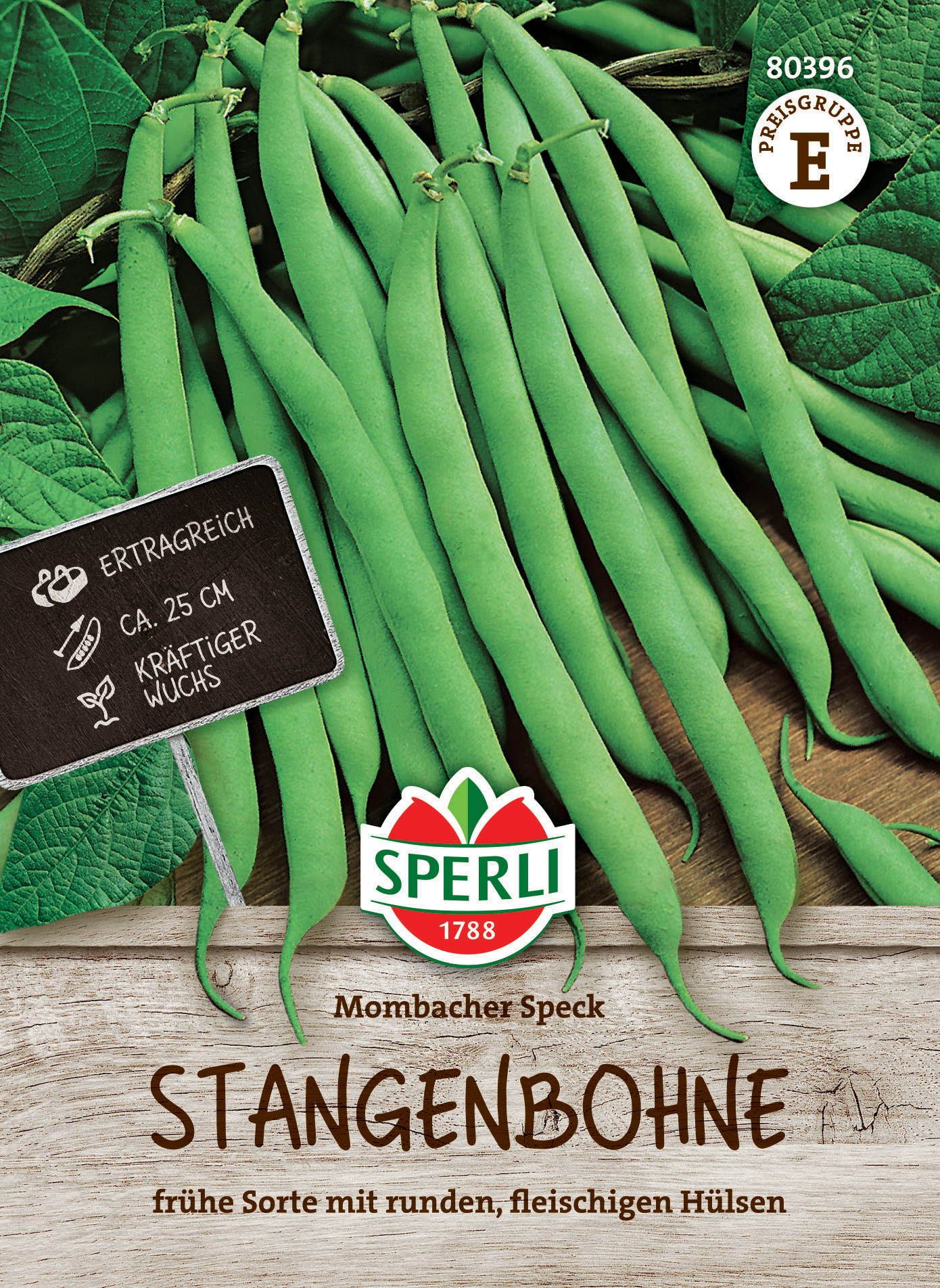 Stangenbohnensamen Mombacher Speck