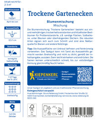 Blumensamen-Mischung Trockene Gartenecken