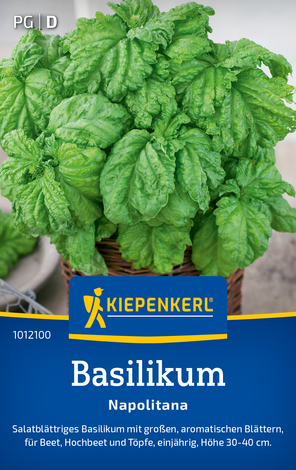 Basilikumsamen Napolitana