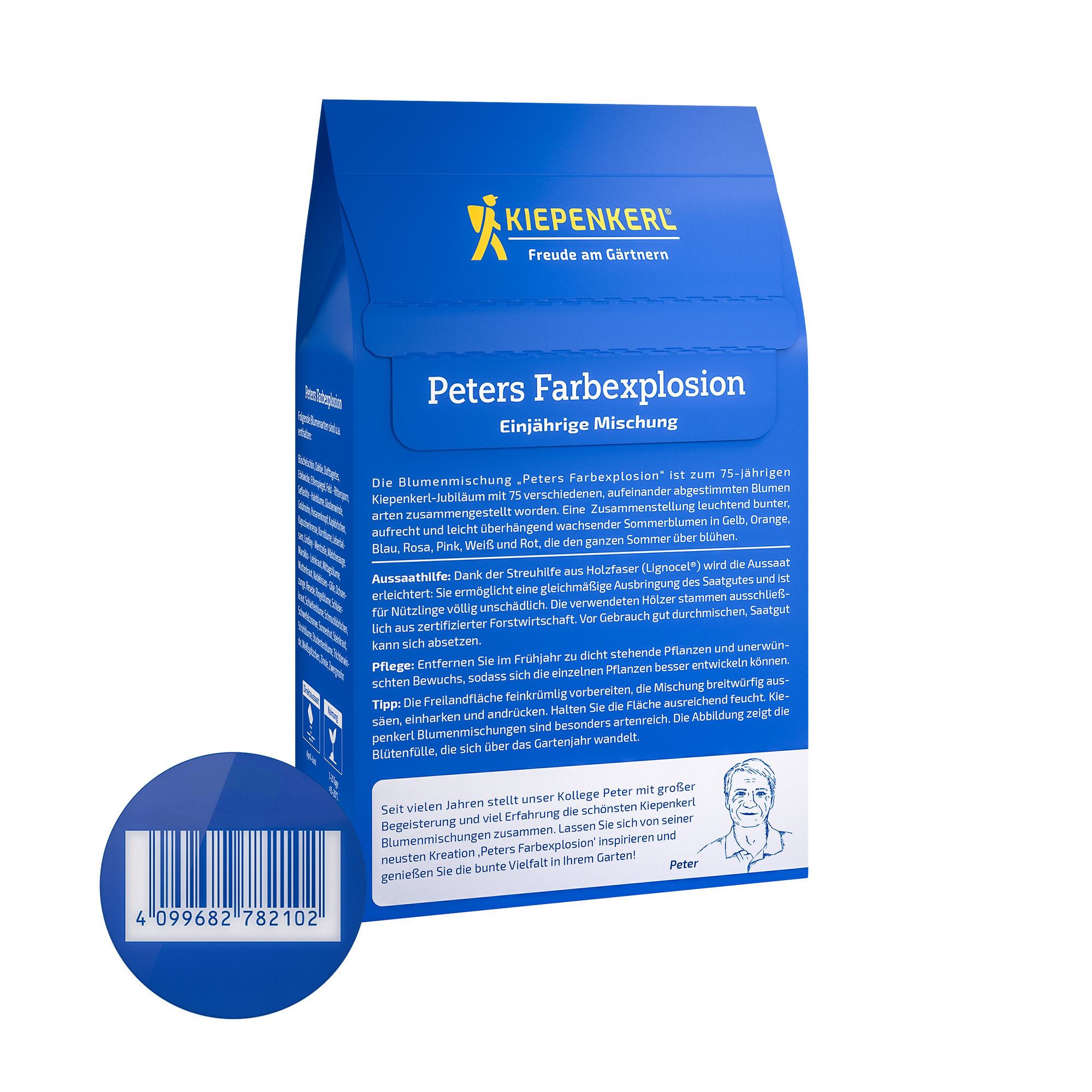Blumenmischungsamen Peters Farbexplosion