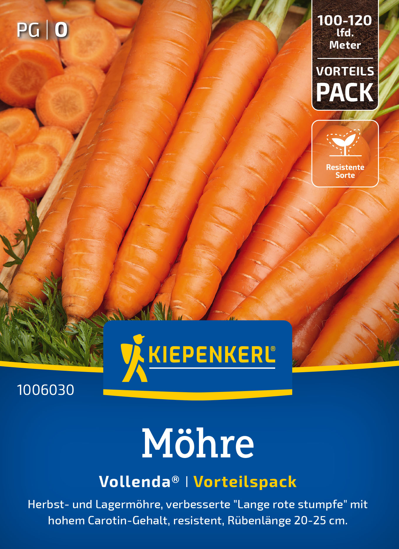 Möhrensamen Vollenda®, Vorteilspackung