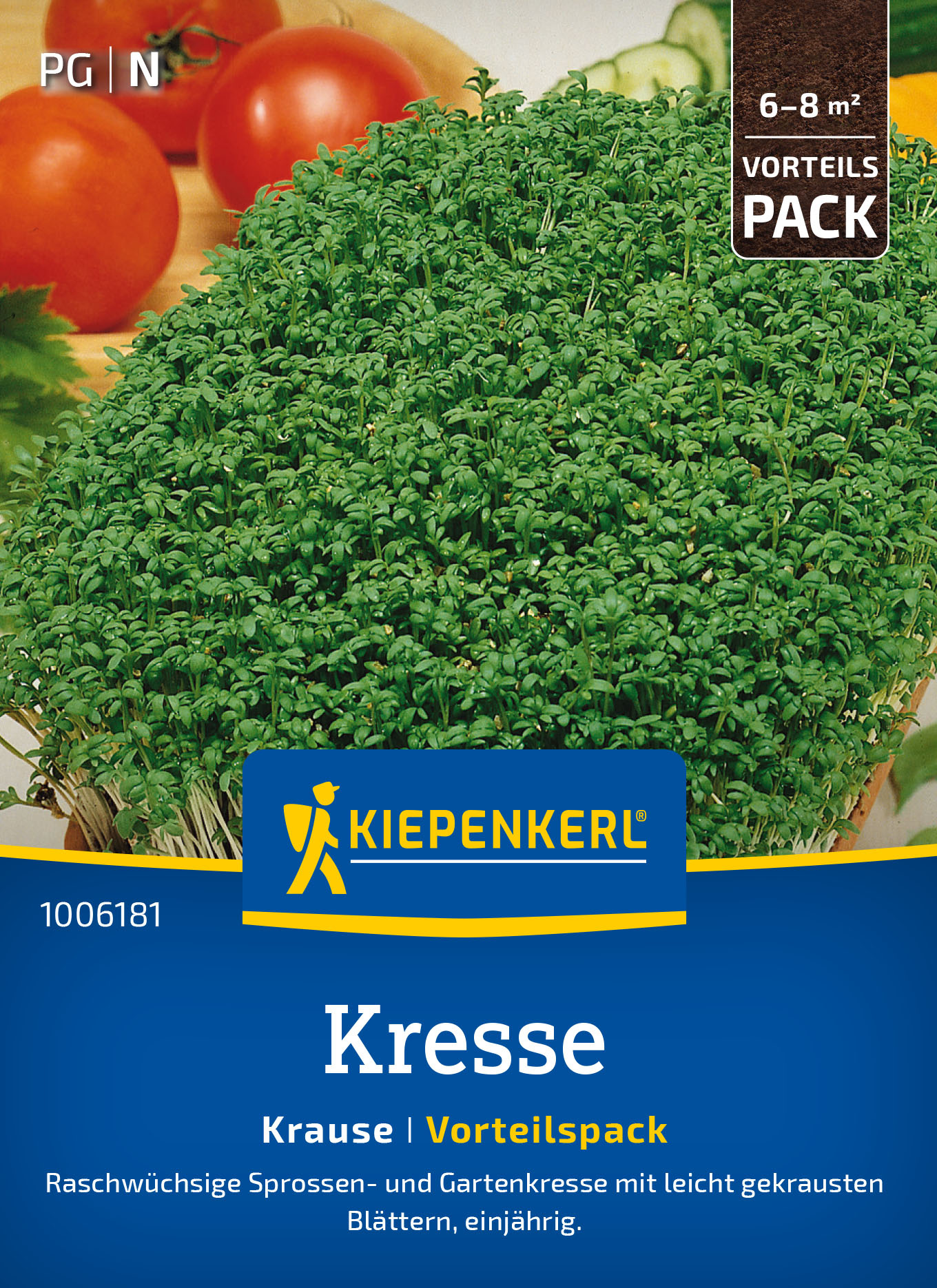Kressesamen Krause, Vorteilspackung