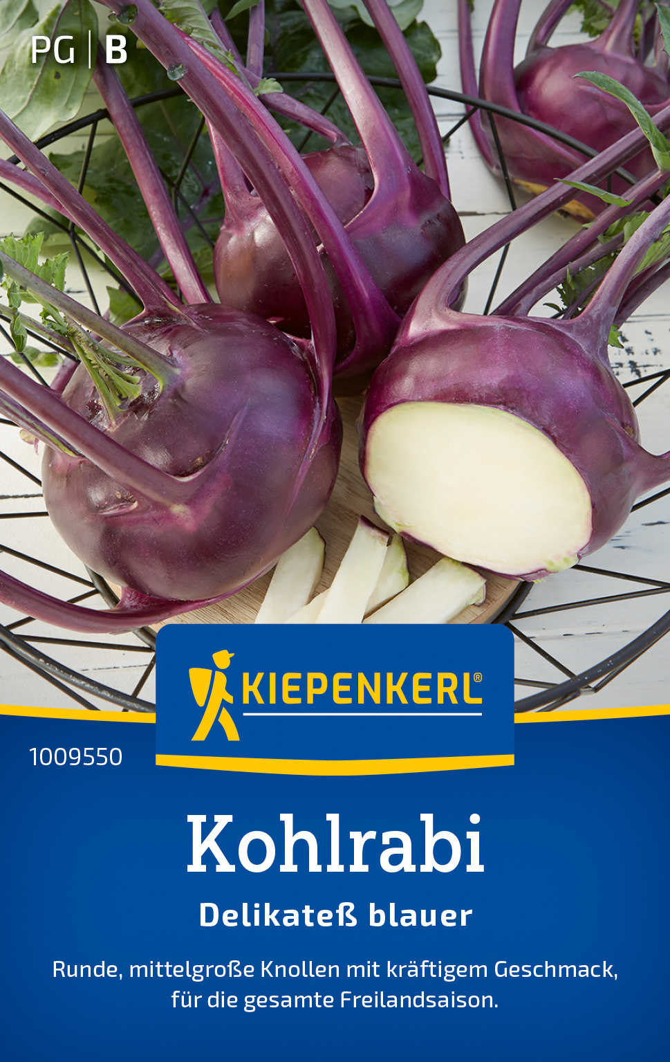Kohlrabisamen Delikateß blauer