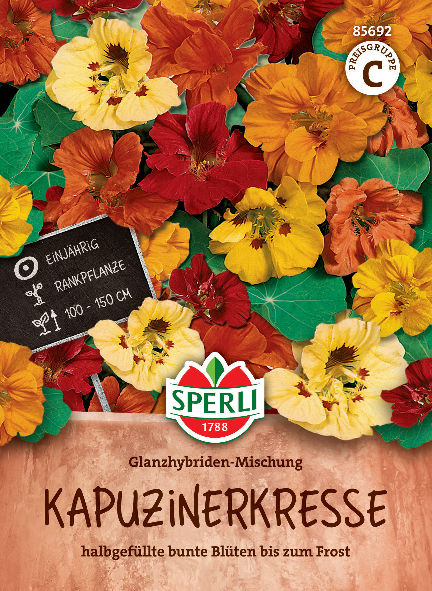 Kapuzinerkressesamen Glanzhybriden Mischung