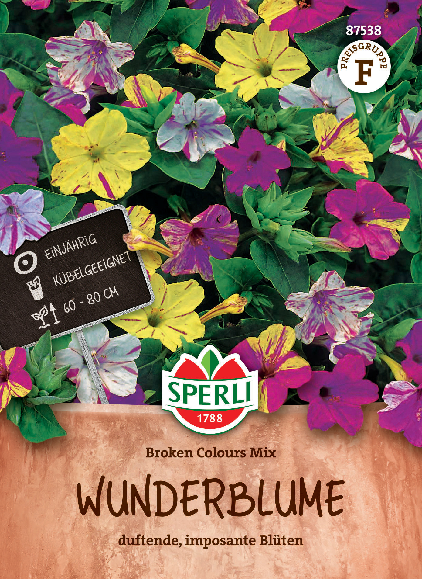 Wunderblumensamen Broken Colours Mix