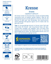 Kressesamen Cresto, Saatscheibe