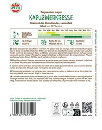 Kapuzinerkressesamen Diamant des Abendlandes
