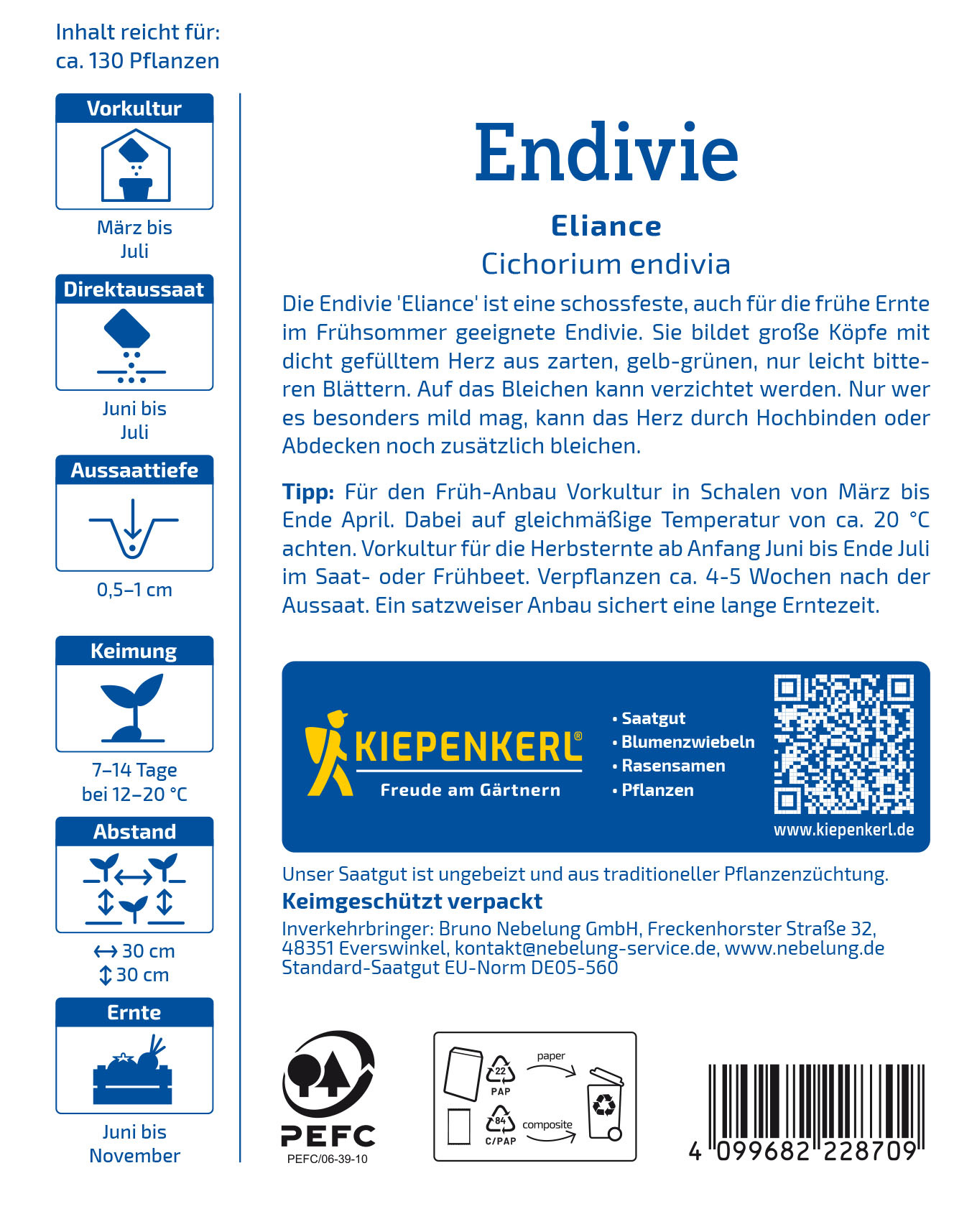 Endiviesamen Eliance