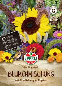 Blumensamen-Mischung für Singvögel