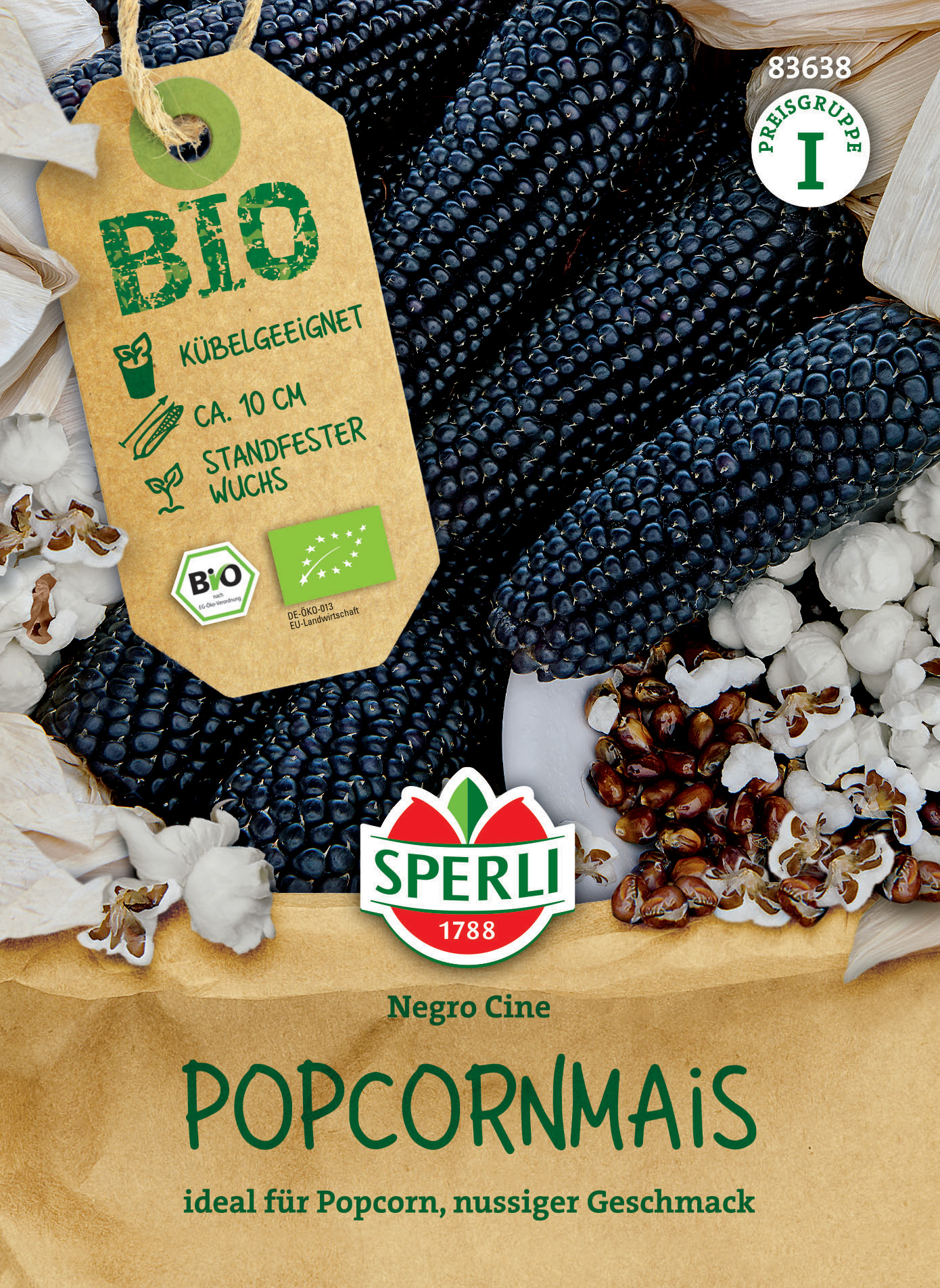 BIO Popkornmaissamen