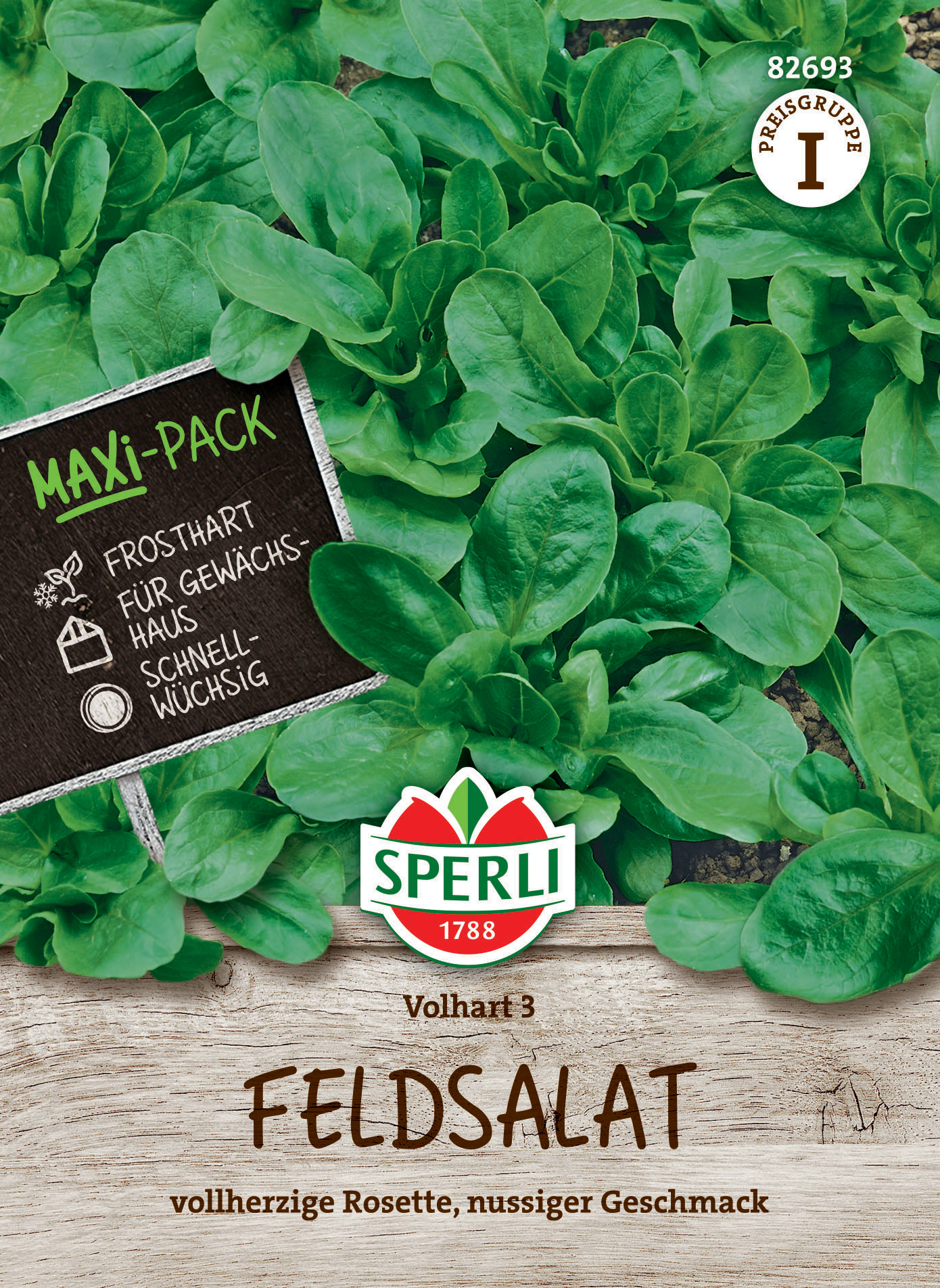 Feldsalatsamen Volhart 3, MaxiPack 20g