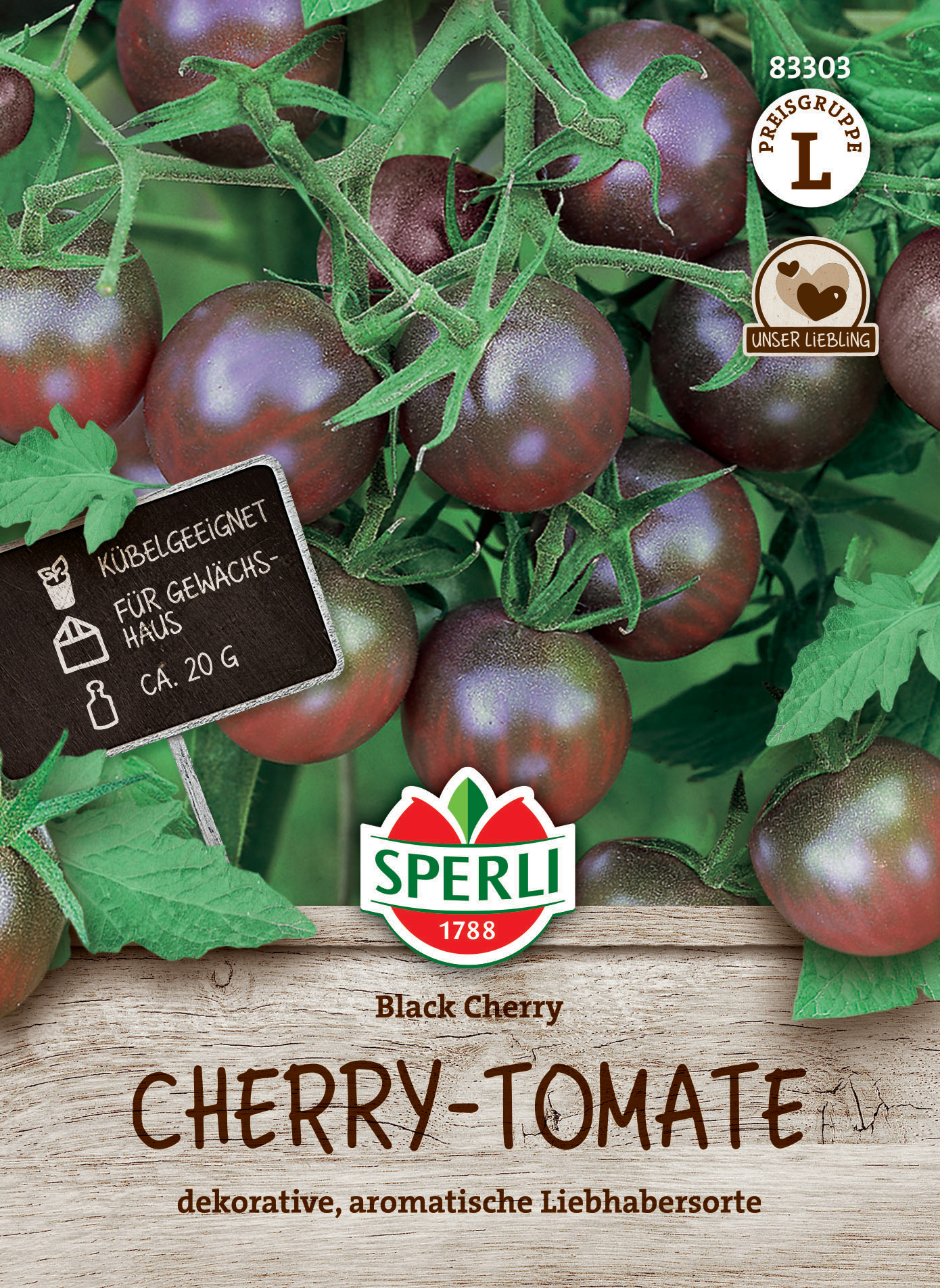 Tomatensamen Black Cherry