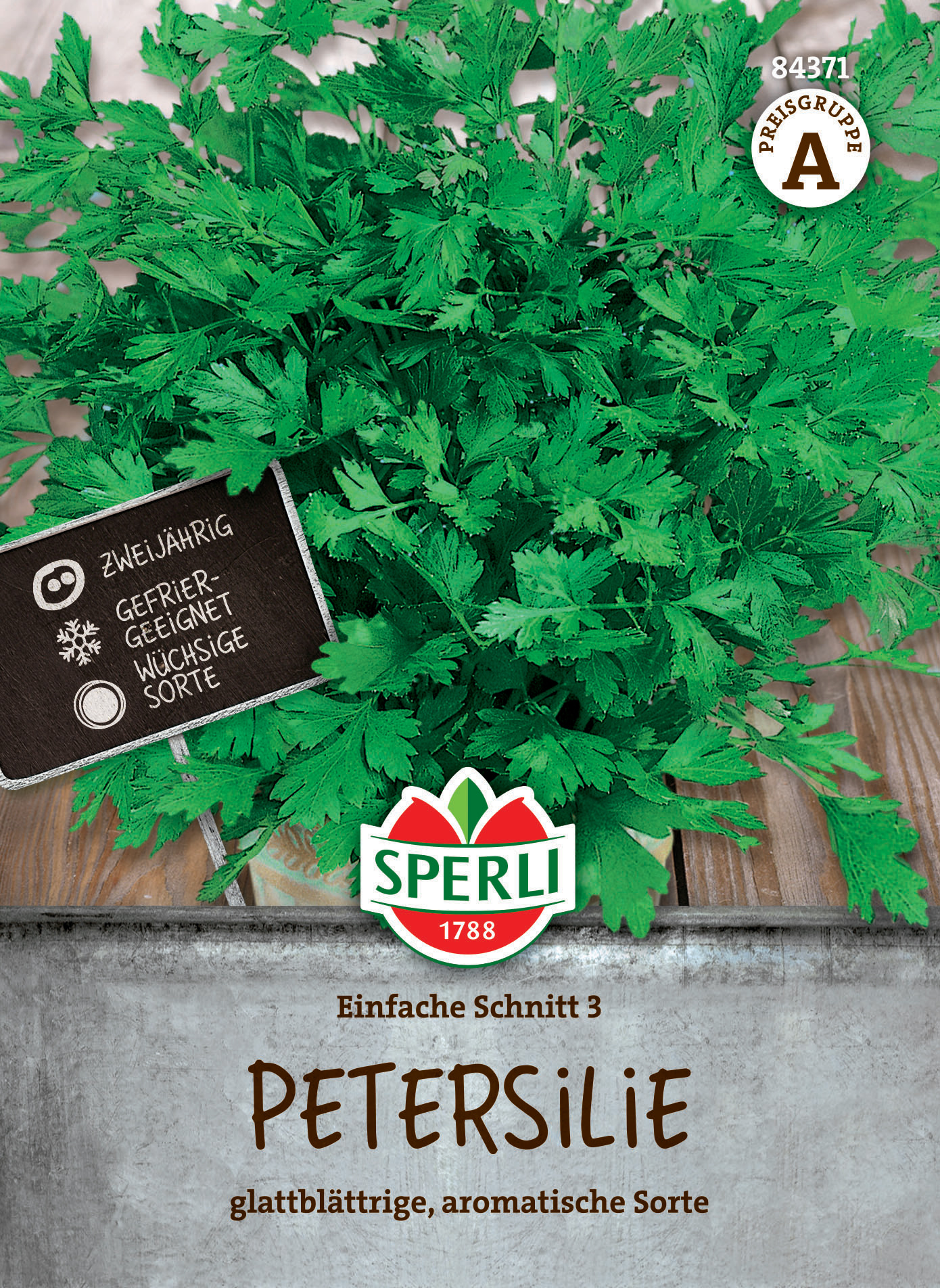Petersiliensamen Einfache Schnitt 3