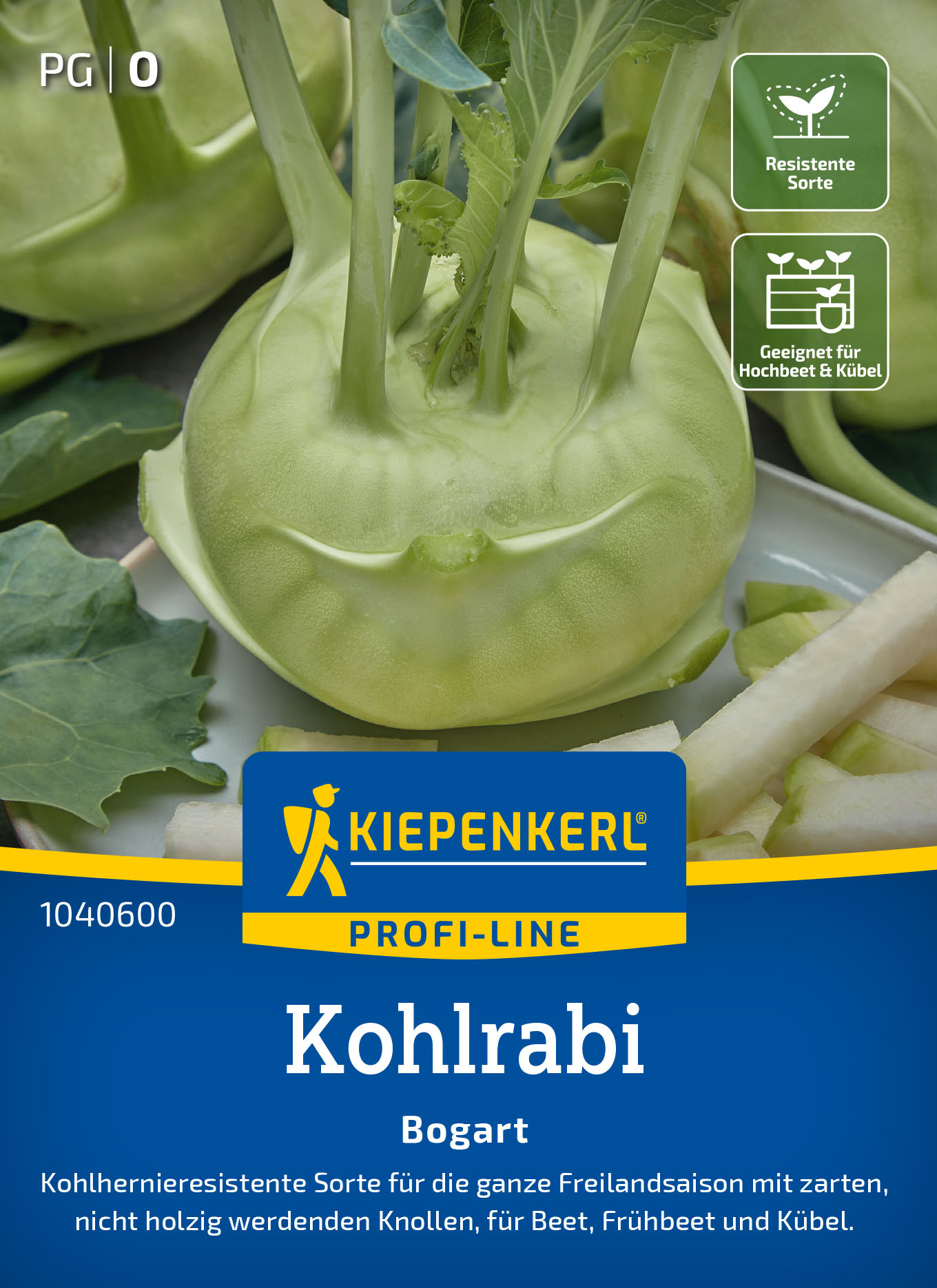 Kohlrabisamen Bogart, F1 