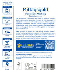 Mittagsgoldsamen Chansonette Mischung