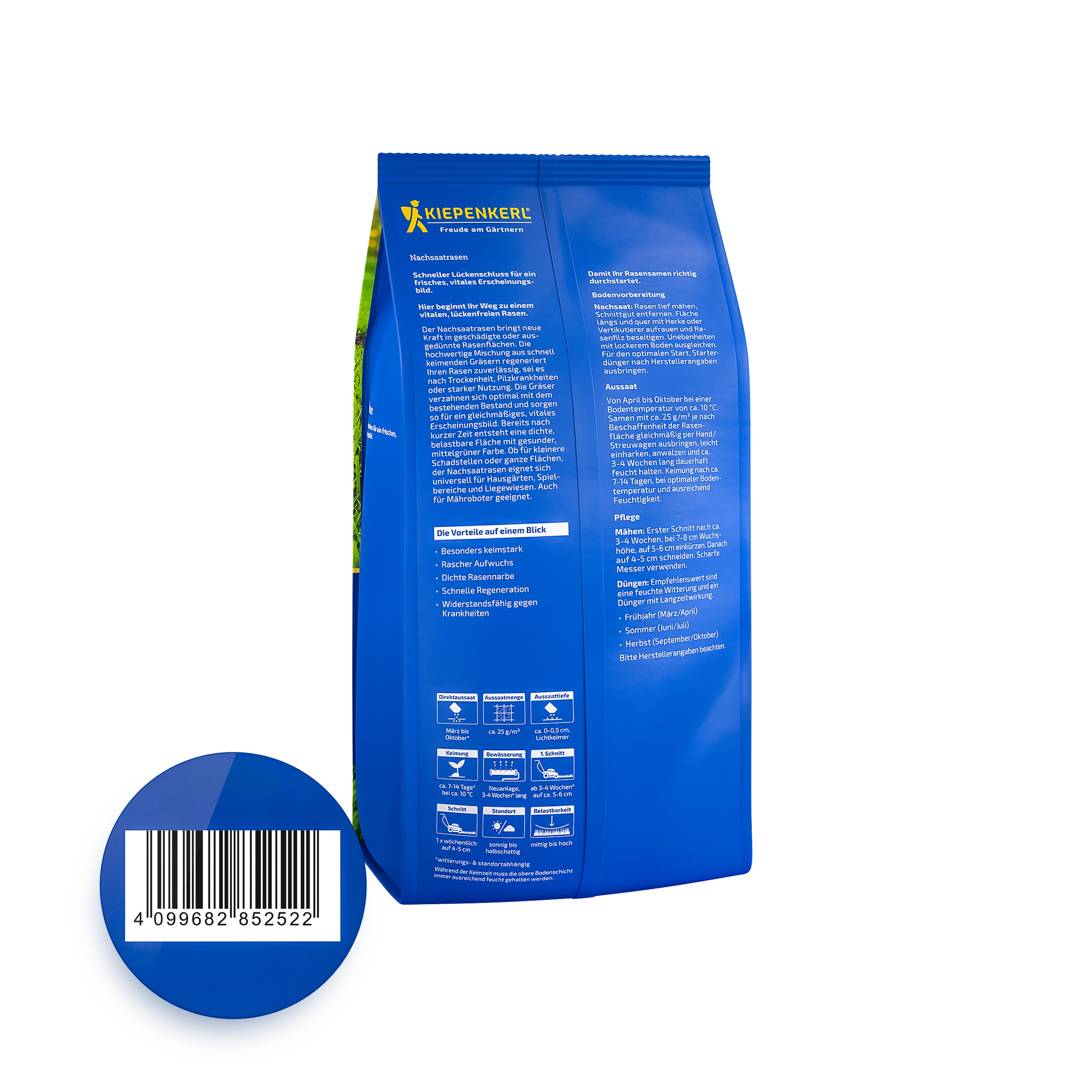 Kiepenkerl Nachsaatrasen, 1 kg