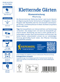Blumensamen-Mischung Kletternde Gärten